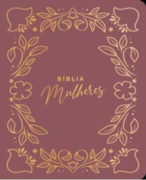 Imagem de BIBLIA MULHERES NVT - DUAS COLUNAS - FRAME FLORAL PINK - POR VIVIANE MARTINELLO