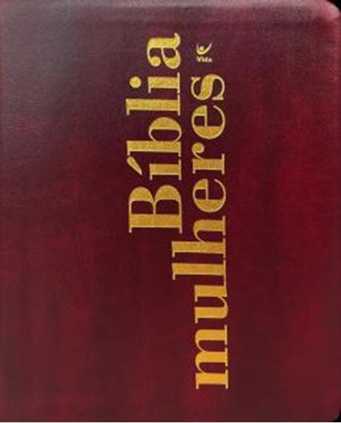 Picture of BIBLIA MULHERES NAA - DUAS COLUNAS - COLECAO MULHERES VINHO - POR VIVIANE MARTINELLO