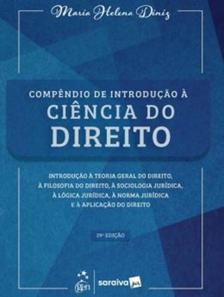 Picture of COMPENDIO DE INTRODUCAO A CIENCIA DO DIREITO - 29ª  ED 2026