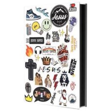 Imagem de BIBLIA SAGRADA NVI - JESUS STICKERS ADESIVOS