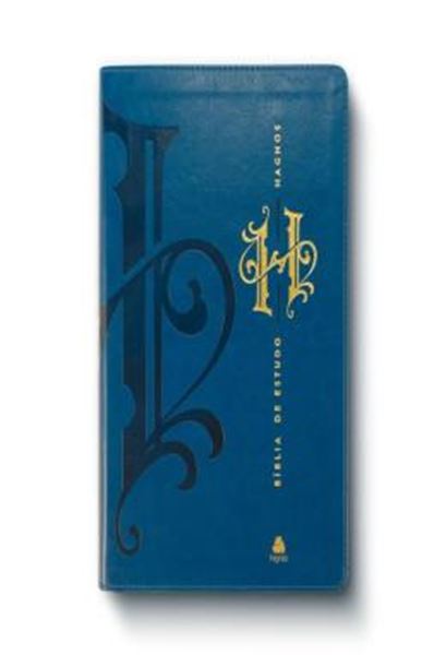 Picture of BIBLIA DE ESTUDO HAGNOS - NOTAS, COMENTARIOS E RECURSOS DE HAROLD WILLMINGTON - AZUL