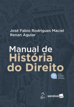 Imagem de MANUAL DE HISTORIA DO DIREITO - 11ª ED 2026