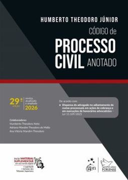 Imagem de CODIGO DE PROCESSO CIVIL ANOTADO - 29ª ED 2026