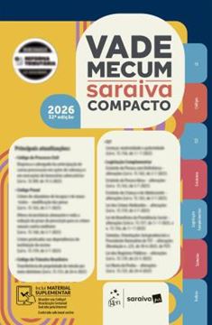 Imagem de VADE MECUM SARAIVA COMPACTO - 32ª EDICAO 2026
