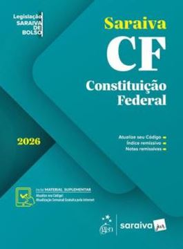 Imagem de COLECAO LEGISLACAO SARAIVA DE BOLSO - SARAIVA - CF- CONSTITUICAO FEDERAL - 1ª ED 2026