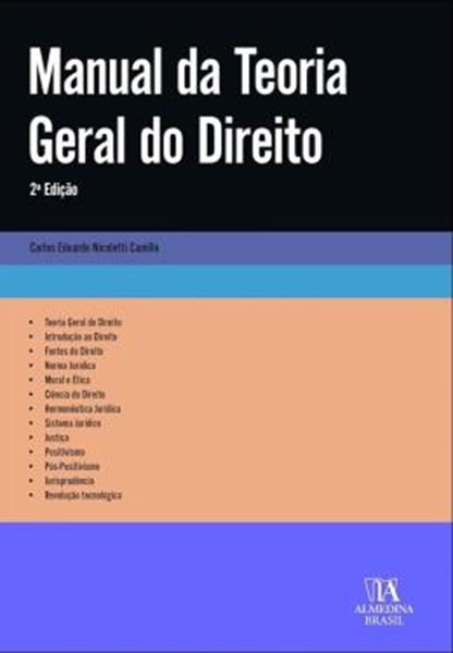 Picture of COLECAO MANUAIS UNIVERSITARIOS VOL. 1 - MANUAL DA TEORIA GERAL DO DIREITO - 2ª ED