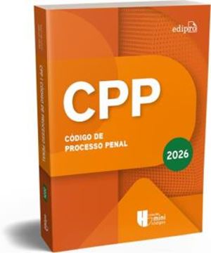 Imagem de CODIGO DE PROCESSO PENAL 2026 - COLECAO MINICODIGOS - 3ª ED.