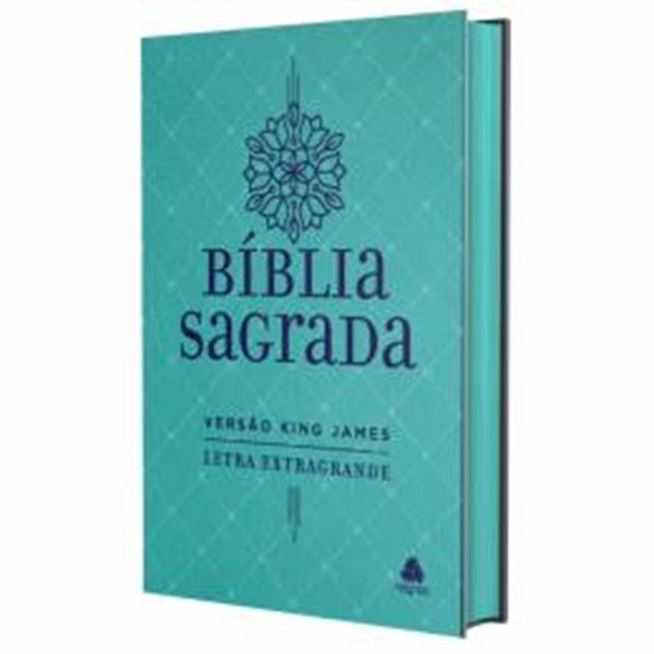 Picture of BIBLIA SAGRADA KING JAMES - LETRA EXTRA GRANDE - TURQUESA - GETSEMANI