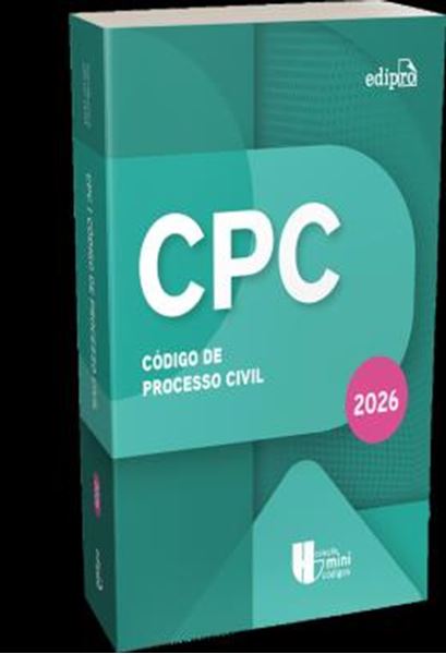 Picture of CODIGO DE PROCESSO CIVIL 2026 - COLECAO MINICODIGOS - 3ª ED.