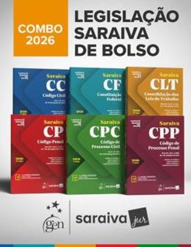 Imagem de COMBO 2026 - LEGISLACAO SARAIVA DE BOLSO