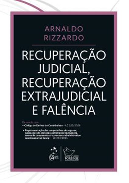 Picture of RECUPERACAO JUDICIAL, RECUPERACAO EXTRAJUDICIAL E FALENCIA - 1ª ED 2026