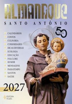 Imagem de ALMANAQUE SANTO ANTONIO 2027 - 50 ANOS