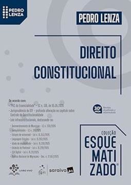 Imagem de COLECAO ESQUEMATIZADO - DIREITO CONSTITUCIONAL - 30ª ED 2026