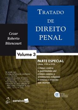 Imagem de TRATADO DE DIREITO PENAL - PARTE ESPECIAL - VOL. 3 - 22? EDICAO 2026