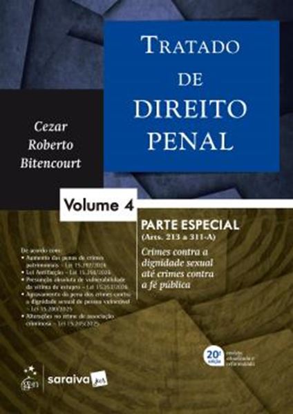 Picture of TRATADO DE DIREITO PENAL - PARTE ESPECIAL - VOL. 4 - 20? EDICAO 2026