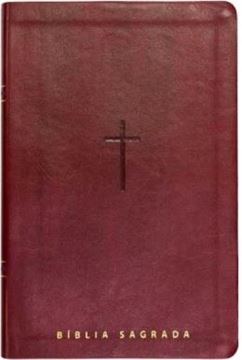 Imagem de BIBLIA COM MAPAS MENTAIS - NVT - LETRA GIGANTE - VINHO