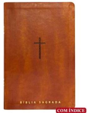 Imagem de BIBLIA LETRA GIGANTE NVT - MARROM C/INDICE - MAPAS MENTAIS