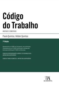 Imagem de CODIGO DO TRABALHO - ANOTADO E COMENTADO