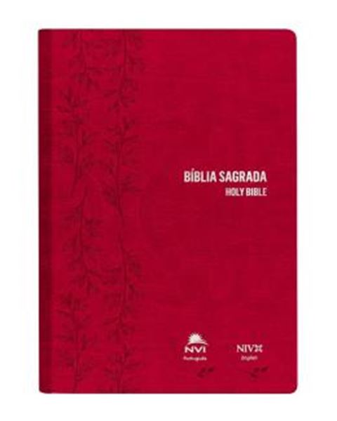 Picture of BIBLIA NVI PORTUGUES/INGLES - CAPA LUXO - ROSA - 2ª ED