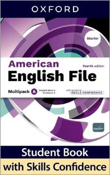 Imagem de AMERICAN ENGLISH FILE STARTER A - SB W/EC MULTIPACK - 4TH ED.