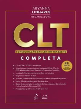 Imagem de CLT - CONSOLIDACAO DAS LEIS DO TRABALHO - 46? EXAME DE ORDEM - 41? EDICAO 2026