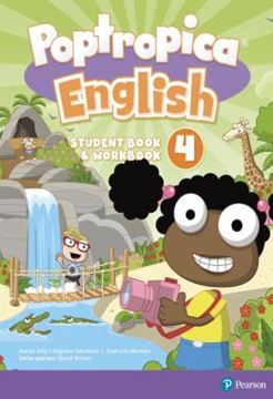 Imagem de POPTROPICA ENGLISH 4 STUDENT BOOK AND WORKBOOK -  COMBINED & DIGITAL RESOURCES & FAMILY GUIDE & READER