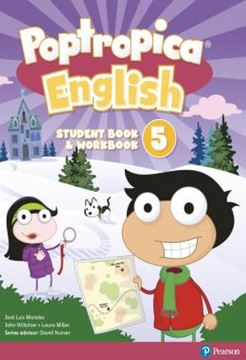 Imagem de POPTROPICA ENGLISH 5 STUDENT BOOK AND WORKBOOK - COMBINED & DIGITAL RESOURCES & FAMILY GUIDE & READER