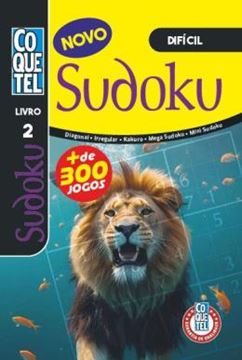 Imagem de LIVRO COQUETEL SUDOKU - NIVEL DIFICIL -  2ª ED